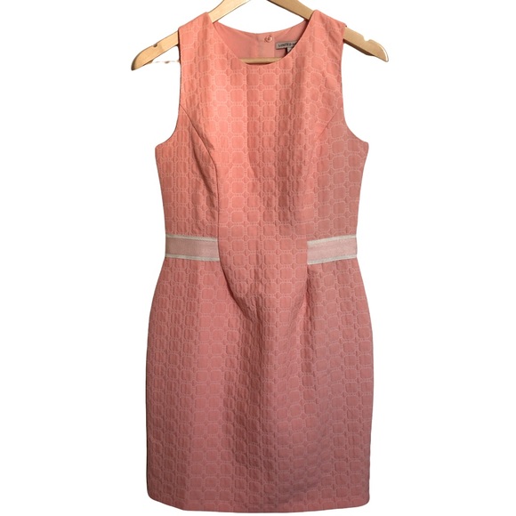 Peachy mod-style Marks & Spencer dress - Picture 1 of 7